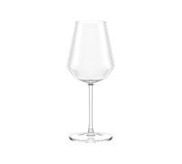 Stölzle Lausitz Celestia, set di 6 bicchieri da vino rosso, 490 ml, ideali per lo sviluppo degli aromi del vino rosso, design con superficie sfaccettata, bicchieri da vino robusti con ventilazione