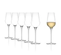 Stölzle Lausitz Cocoon Bicchieri da Champagne Set da 6, 340 ml - Bicchieri da Cocktail Champagne Extravaganti Ideali per Spumanti - Flûte in Cristallo Prodotto in Germania - Lavabili in Lavastoviglie