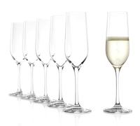 Stölzle Lausitz Flûte da Champagne Classic Set di 6 190ml - Eleganti Calici per Prosecco & Vini Spumanti - Vetro in Cristallo Lavabile in Lavastoviglie & Resistente - Made in Germany