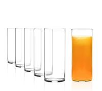 Stölzle Lausitz Kyoto Bar - Set di 6 bicchieri da acqua, 430 ml, ideali per acqua, succo o cocktail, lavabili in lavastoviglie, bicchieri in cristallo, moderni, semplici e moderni