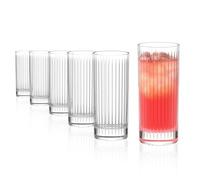 Stölzle Lausitz Soho - Set di 6 bicchieri per succo, 380 ml, lavabili in lavastoviglie, set di bicchieri per acqua, resistenti agli urti