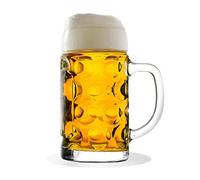Stölzle Lausitz Oberglas ISAR boccale da 0,5 L I Boccale birra originale Oktoberfest I Set da 2 I bicchiere tradizionale I lavabile in lavastoviglie I alta qualità