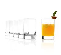 Stölzle Lausitz Bicchieri 290ml I Bicchieri da acqua serie New York Bar I Set di 6 bicchieri lavabili in lavastoviglie I Bicchieri grandi da succo I Cristallo senza piombo I Alta qualità