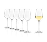Stölzle Lausitz Set di 6 bicchieri da vino bianco Symphony/bicchieri da vino in cristallo/elegante bicchiere da vino bianco di alta qualità Stölzle