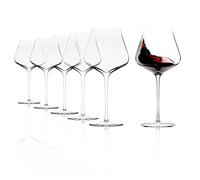Stölzle Lausitz Set di 6 bicchieri da vino rosso Symphony/bicchieri da vino rosso di alta qualità/bicchiere di cristallo/bicchieri da vino rosso lavabili in lavastoviglie