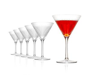 Stölzle Lausitz SOHO Coppe Cocktail Set 6 pz 250ml - Eleganti Bicchieri per Martini & Cosmopolitan - Calici in Cristallo di Alta Qualità con Design Affusolato - Lavabili in Lavastoviglie