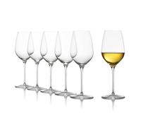 Stölzle Lausitz Stölzle - Set di 6 bicchieri da vino bianco Fino/bicchiere da vino bianco, elegante bicchiere da vino bianco leggero, bicchiere da vino di alta qualità