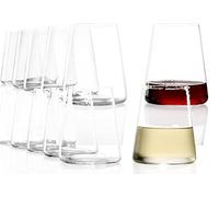 Stölzle Lausitz Wine Connoisseur Set Power Bicchieri Vino Bianco e Bicchieri Vino Rosso 12 Pezzi
