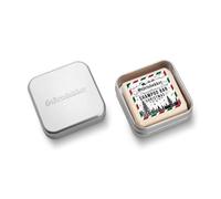 Störtebekker Premium Festes Shampoo alla cannella e portasapone Set - Shampoo per la cura + contenitore in alluminio in set per capelli, cuoio capelluto e barba, realizzato a mano in fabbrica di