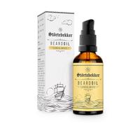 Störtebekker® Premium Olio per Barba - Cura Quotidiana per Barba di 3 Giorni Fino alla Barba Piena - 50 ml Vegano - Made in GER (Sandalo)