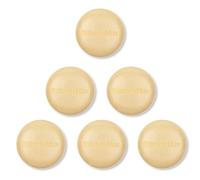 Störtebekker Premium sapone per le mani in legno di sandalo, sapone solido per uomini con olivello spinoso e rosmarino, caldo profumo di sandalo, sapone vegano e senza olio di palma, fatto a mano (6 x