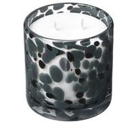 STÖRTSKÖN - Candela profumata in vetro, 2 stoppini, bacche/grigio scuro, 50 ore