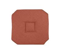 Stof - Cuscino per sedia - Dimensione 40 x 40 cm - 100% poliestere - Colore terracotta - Modello Bea - Qualità eccezionale - Confortevole ed elegante - Facile da pulire