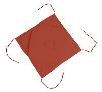 Stof - Cuscino per sedia - Dimensione 40 x 40 cm - 100% poliestere - Colore terracotta - Modello Nelson - Qualità eccezionale - Comodo ed elegante - Facile da pulire