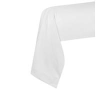 STOF - Federa per cuscino da cuscino - Dimensione 45 x 185 cm - 100% cotone certificato Oeko-Tex - Ottima qualità - Colore bianco - Modello Eden - Biancheria da letto per la casa - Morbido e