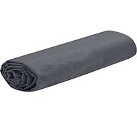 STOF - Lenzuolo con angoli - Dimensioni 160 x 200 cm - 100% cotone certificato Oeko-Tex - Colore ardesia - Modello Eden - Biancheria da letto per la casa - Morbido e confortevole per il nido