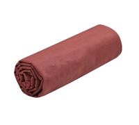 STOF - Lenzuolo con angoli - Dimensioni 160 x 200 cm - 100% cotone certificato Oeko-Tex - Colore Granache -Modello Eden - Biancheria da letto per la casa - Morbido e confortevole per il nido