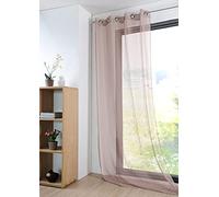 Stof - Vela Monna con occhielli per soggiorno o camera da letto - Dimensione 135 x 260 Roselin - Vela per finestra o spogliatoio - Garantirà la tua privacy - Decorazione - Ideale per casa