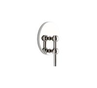 STOFF Nagel Portacandele da Parete H14,5 Cromo