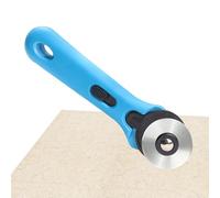 `Stoffschneiderrad - Ergonomischer Rollschneider | Quilt-Applikationen-Schneidrad, Stoff-Rollschneiderrad, Stoffschneidewerkzeug Zum Basteln, Nähen, Quilten, ABS, 19,5x5x2,2cm, 1 Stk.