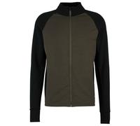 Stoic - MerinoFleece260 FlenSt. Jacket - Giacca di merino L nero/olivia