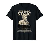 Stoic Motivational Mindset Quote Classical Philosophy Art Maglietta