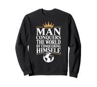 Stoic Philosoper Citazione Motivazionale Stoicismo Cool Design Felpa