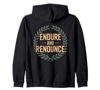 Stoic Philosoper Cool Graphic Citazione Stoicismo Motivazionale Felpa con Cappuccio