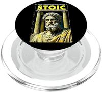 Stoic Philosophy - Copertina vintage per libro Stoicism Philosopher PopSockets PopGrip per MagSafe
