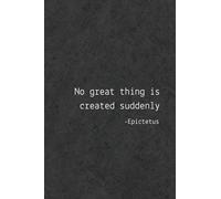 Stoic Pocket Dotted Journal - 4x6 Small Notebook with Dot Grid Pages for Writing, Drawing, Notes, or Travel