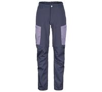 Stoic - Women's FalunSt. Tour Zip-Off Pants Light - Pantaloni zip off L - Regular blu/porpora