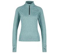Stoic - Women's HelsingborgSt. Performance L/S with Zip - Maglia da corsa M turchese