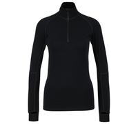 Stoic - Women's MerinoMesh150 SadjemSt. L/S Half Zip - Intimo lana merinos M nero