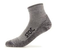 Stoic - Wool Silk Hiking Quarter Socks - Calze merino EU 45-47 grigio