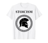 Stoicismo Filosofia Antiche Virtù Guerriere Maglietta