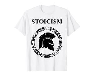 Stoicismo Filosofia Antiche Virtù Guerriere Maglietta