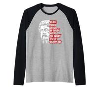 Stoicismo Marco Aurelio Citazione stoica Maglia con Maniche Raglan