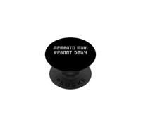 StoicTech Pixel Art Memento Mori Detto PopSockets PopGrip Adesivo