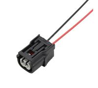 STOIFFFHH Kit connettori Auto Cablaggio connettore elettronico Impermeabile per sensore di Pressione di aspirazione dell'Aria Automatica a 2 Pin 6188-0589 6189-0890(1pcs Female)