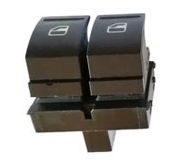 STOIFFFHH Pulsante Interruttore finestrino Compatibile con Caddy 2K per J&Etta per EOS per Golf MK5 MK6 per Passat B6 1F0959855 1K3959857A 1K3959857 Interruttore Alzacristalli Elettrico(Master Side)
