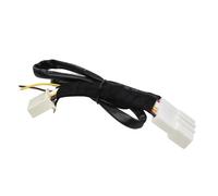 STOIFFFHH Tasti Volante Compatibile con Nissan per Livina 2007 2008 2009 2010 Pulsanti di Controllo del Volante Una Coppia con Cavi Pulsante Argento con retroilluminazione(Cable)