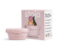 STOJO Ciotola pieghevole - garofano, 1020 ml, in silicone riutilizzabile per cibi caldi e freddi, perfetta per viaggi, preparazione dei pasti, pranzo da gare, campeggio ed escursionismo, adatta al