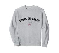 Stoke-on-Trent, Souvenir Britannico, Bandiera Gran Bretagna, Viaggio Felpa