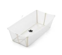 Stokke Bath X-Large, Sandy Beige - Vaschetta pieghevole spaziosa - Leggera e Facile da conservare - Comoda da usare a casa o in viaggio - Ideale per età 0-6 anni