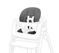 Stokke Cuscino Steps Baby Set, Herringbone Grey - Comodo accessorio Steps Baby Set - morbido, facile da pulire, materiale idrorepellente - Cotone lavabile in lavatrice