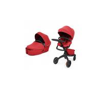 STOKKE - Duo Passeggino XPLORY X + Navicella - Ruby Red
