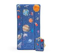 Stokke JetKids CloudSleeper, Space Maze - Lettino da viaggio gonfiabile - Include pompa integrata e cubo da imballaggio - Ideale per bambini dai 2 anni in su