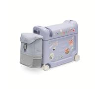 JETKIDS™ BY STOKKE® Pack da viaggio BedBox™ Creamy Cappuccino con Crew BackPack™Arctic Blue