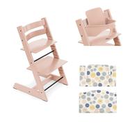 Stokke Kit Tripp Trapp con Cuscino e Baby Set 2 Serene Pink - Soul System