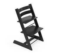Stokke Sedia Tripp Trapp di , Nera - Sedia evolutiva e interamente regolabile per neonati, bambini e adulti - Comoda, confortevole ed ergonomica - Modello classico